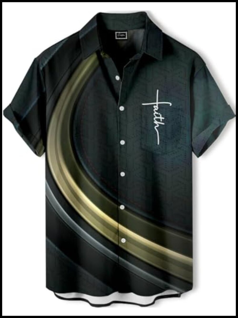 Men's Hawaiian Button Down Shirt Short Sleeve Casual Beach